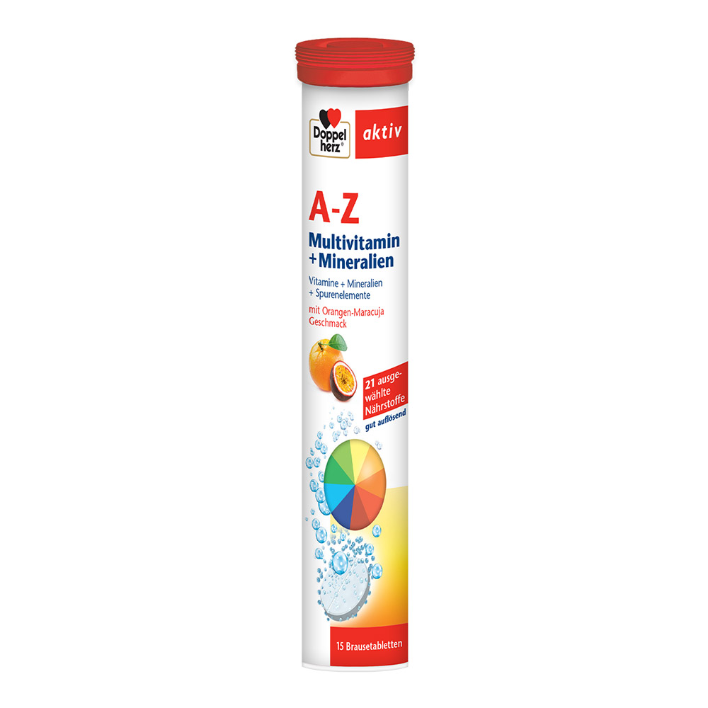 A-Z multivitamine si minerale, 15 comprimate efervescente, Doppelherz