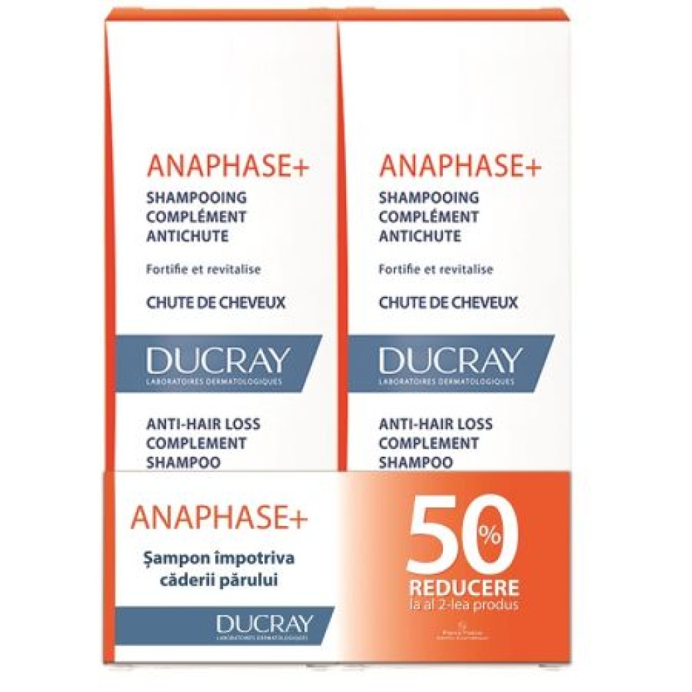 Ducray Anaphase Plus Sampon x 200ml (1+1x50% Oferta)