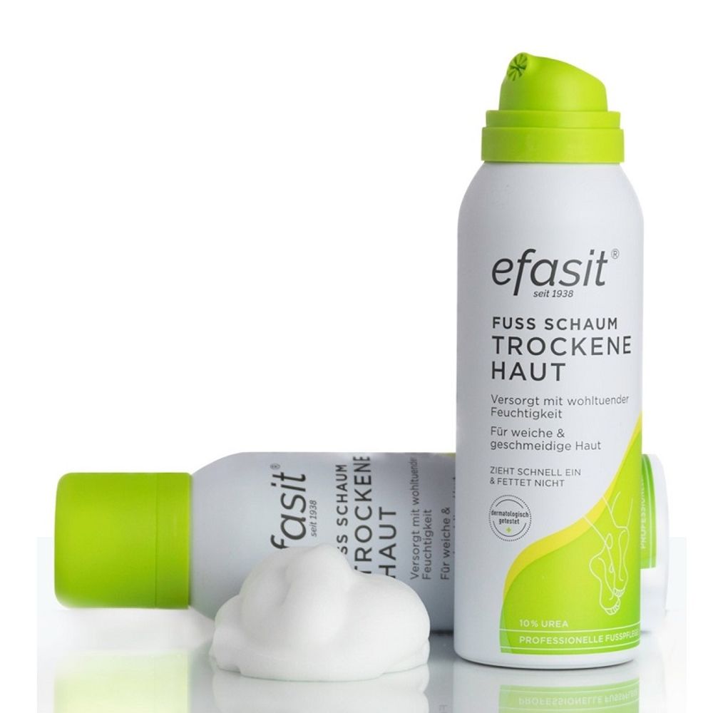 Efasit Spuma pt Picioare - Piele Uscata x 125ml