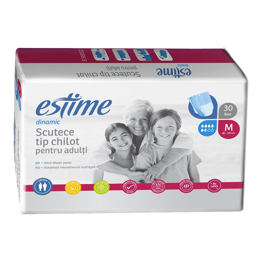 Scutec Chilot Adulti L Dinamic, 30 bucati, Estime