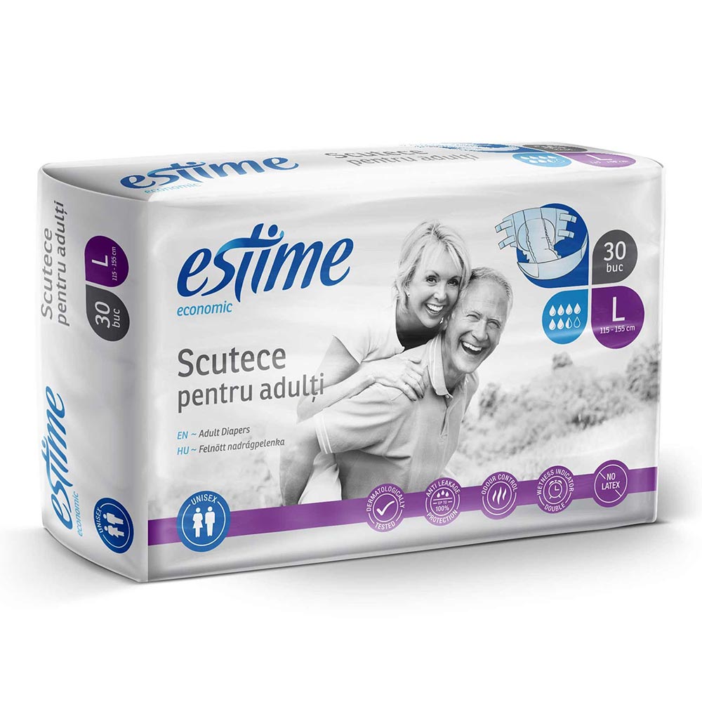 Scutec Adulti L Economic, 30 bucati, Estime