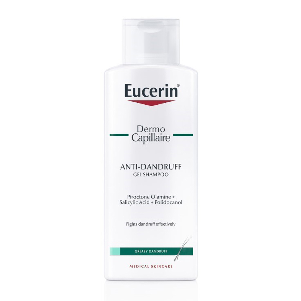 Sampon Gel Anti-matreata Grasa DermoCapillaire, 250ml, Eucerin