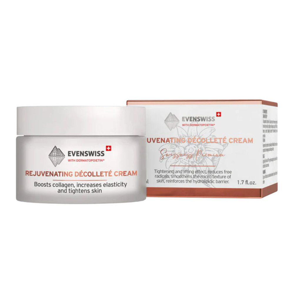Rejuvenating Decollete Crema pt Elasticitate, 50ml, Evenswiss
