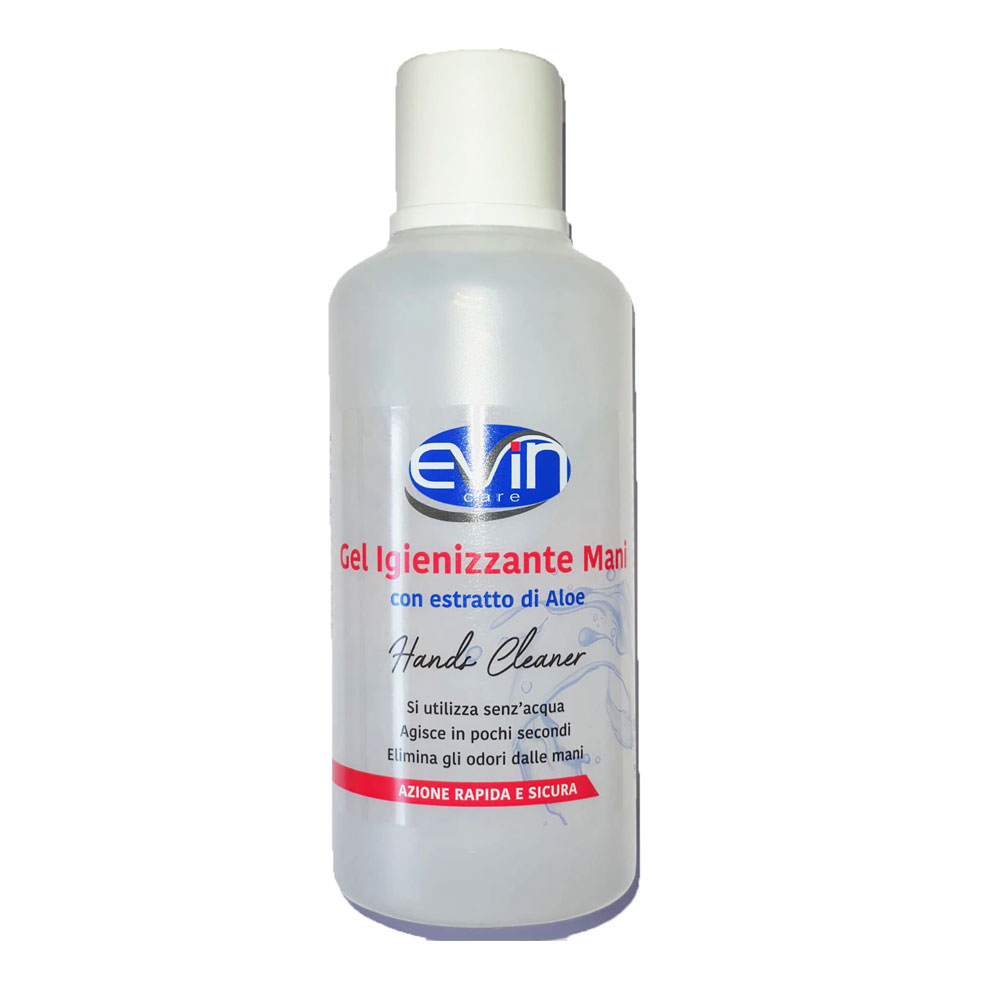Evin Care Gel Antibacterian Maini cu 70% Alcool x 500 ml - Bergen