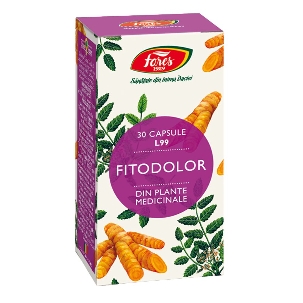 Fitodolor, 30 capsule, Fares