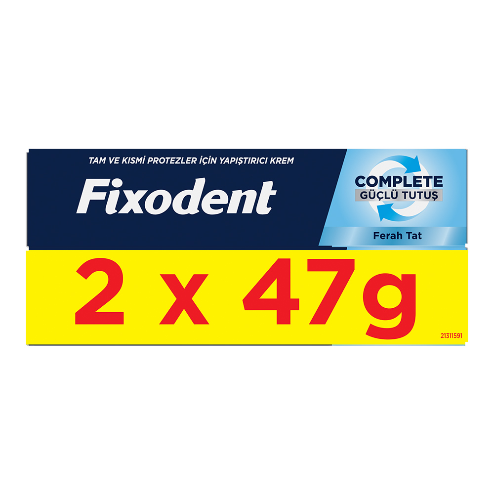 Pachet Crema Complete Fresh, 47g (1+1 Promo), Fixodent