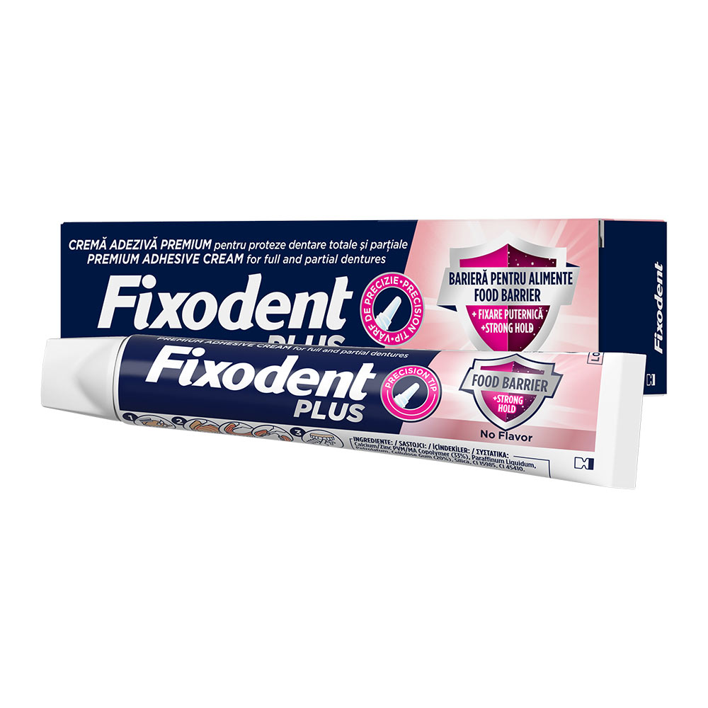 Plus Food Barrier Fara Aroma, 40g, Fixodent