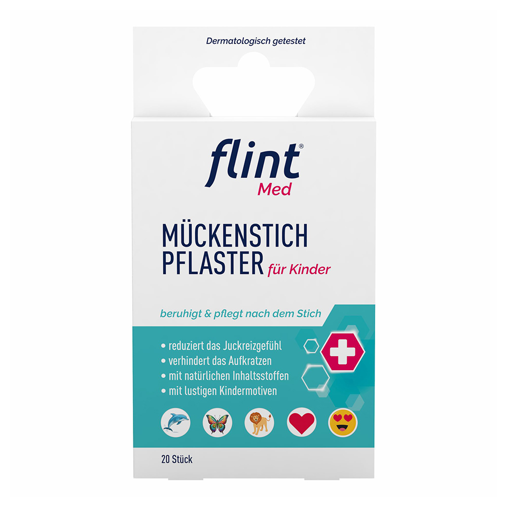 Plasturi Calmanti dupa Intepatura de Tantari +3ani, 20 buc, Flint Med