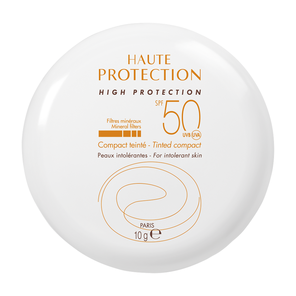 Fond de ten compact pentru protectie solara SPF 50+, Dore, 10 g, Avene