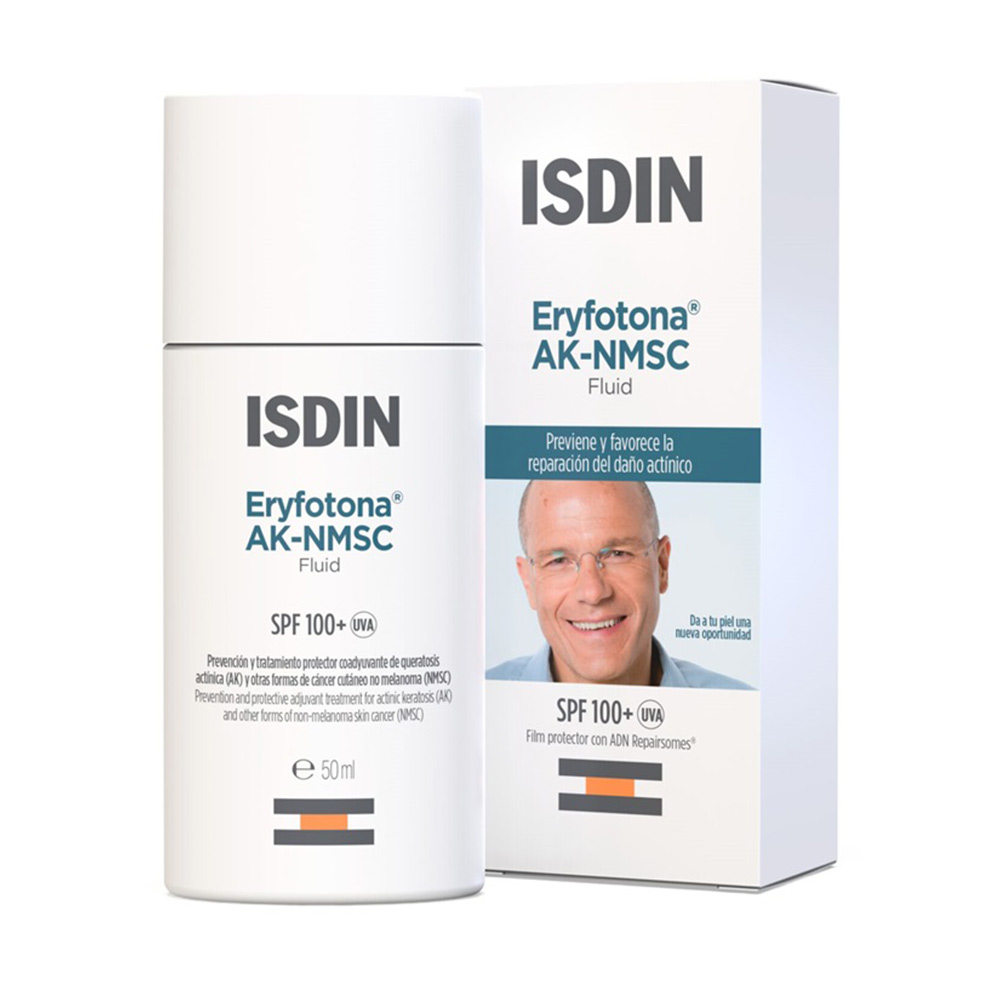 Fotoprotector ISDIN Eryfotona AK-NMSC Fluid Protectie Solara SPF100+, 50ml