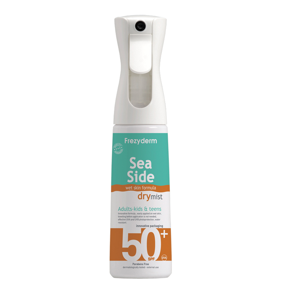 Sun Screen Sea Side Spray Dry Mist SPF50, 300 ml, Frezyderm