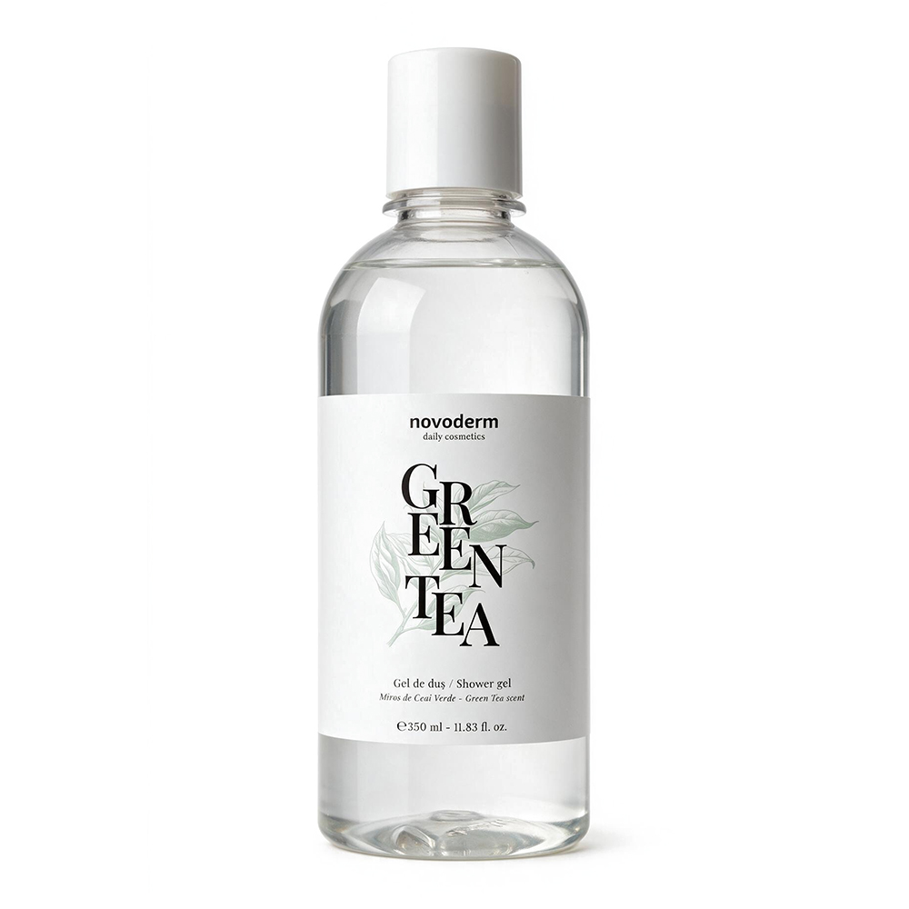 Gel de dus cu extract de Ceai Verde, 350ml, Novoderm