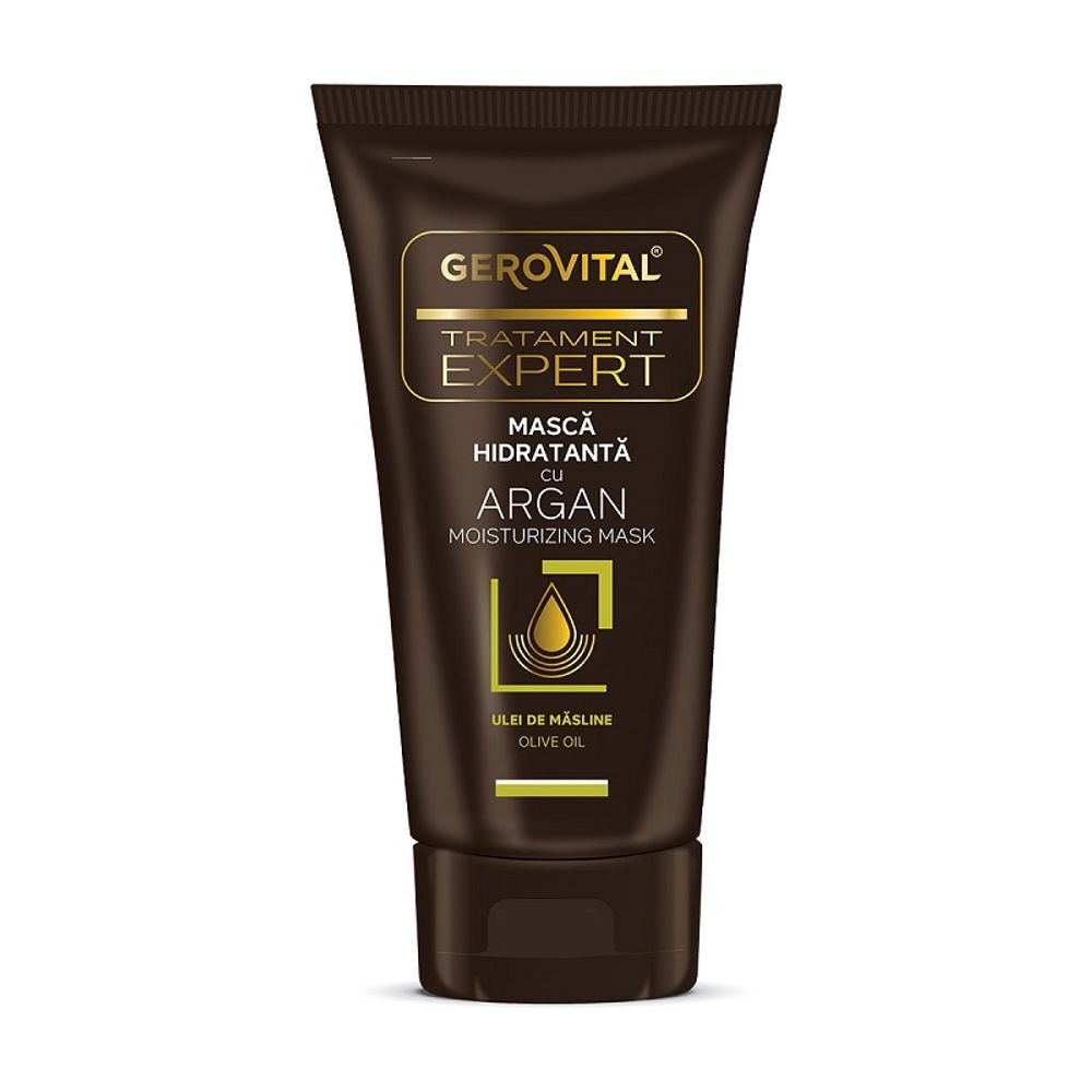 Argan Plus Masca Hidratanta Par Devitalizat fara Stralucire, 150ml, Gerovital