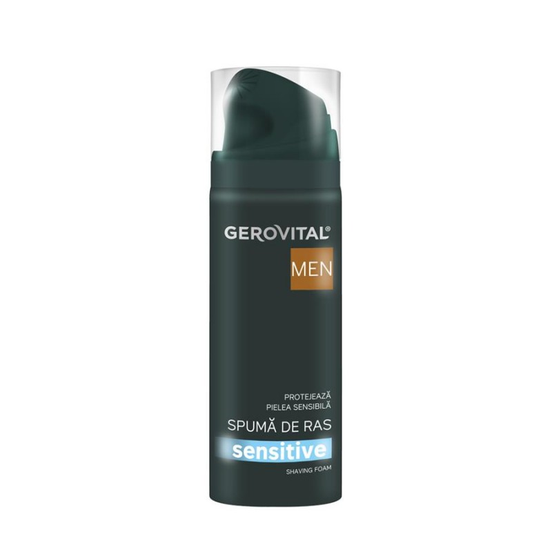 Gerovital H3 Men Spuma De Ras Sensitive X 200 Ml Pret Avantajos 
