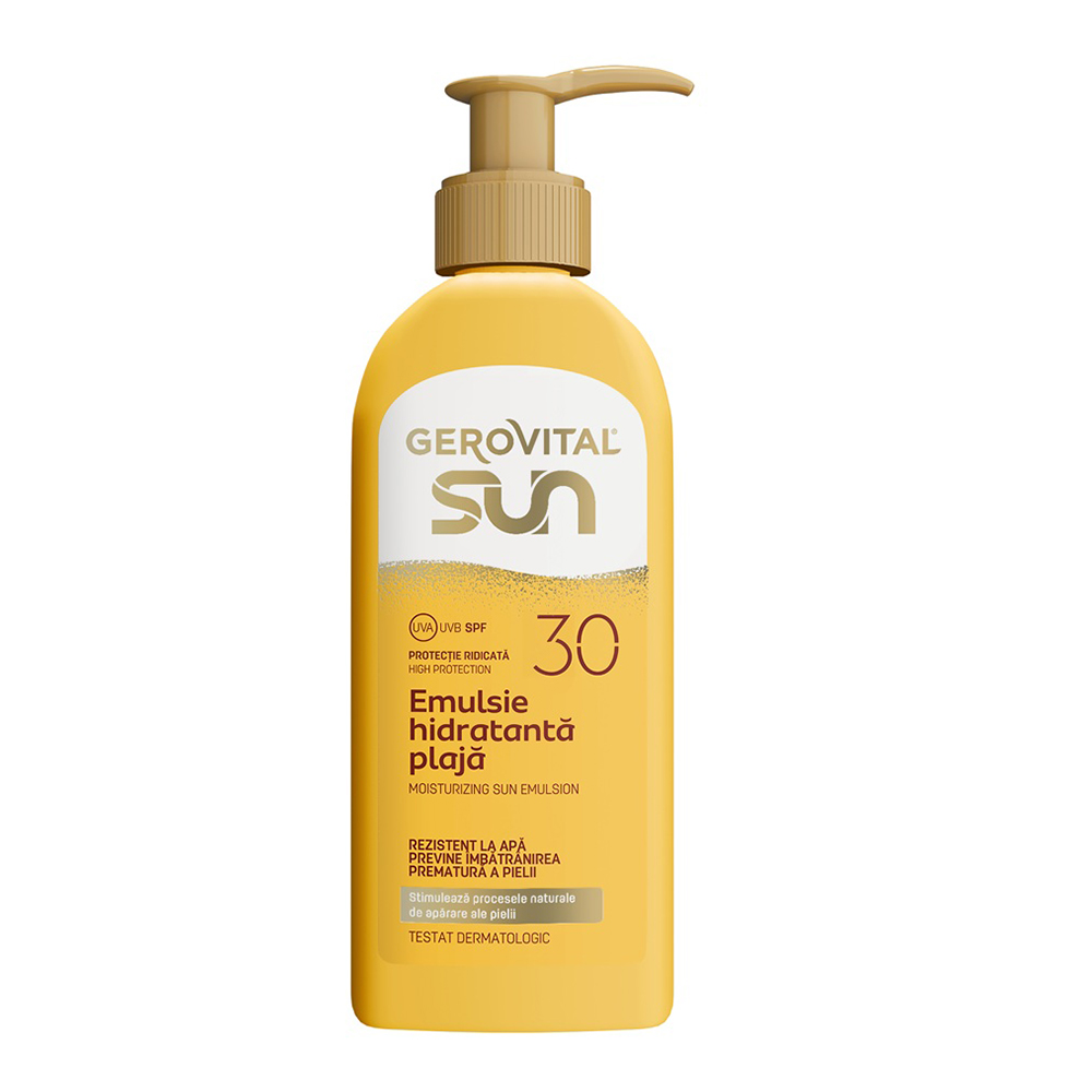 Emulsie Hidratanta SPF30, 200ml, Gerovital