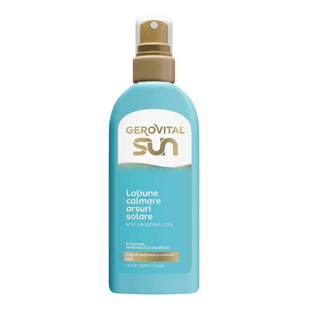 Lotiune Calmare Arsuri Solare, 200ml, Gerovital