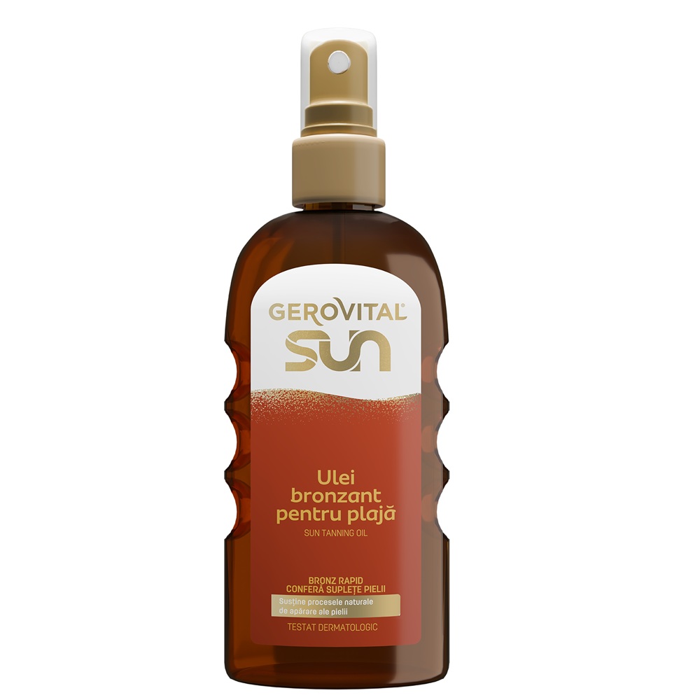 Ulei Bronzant pt Plaja New, 150ml, Gerovital