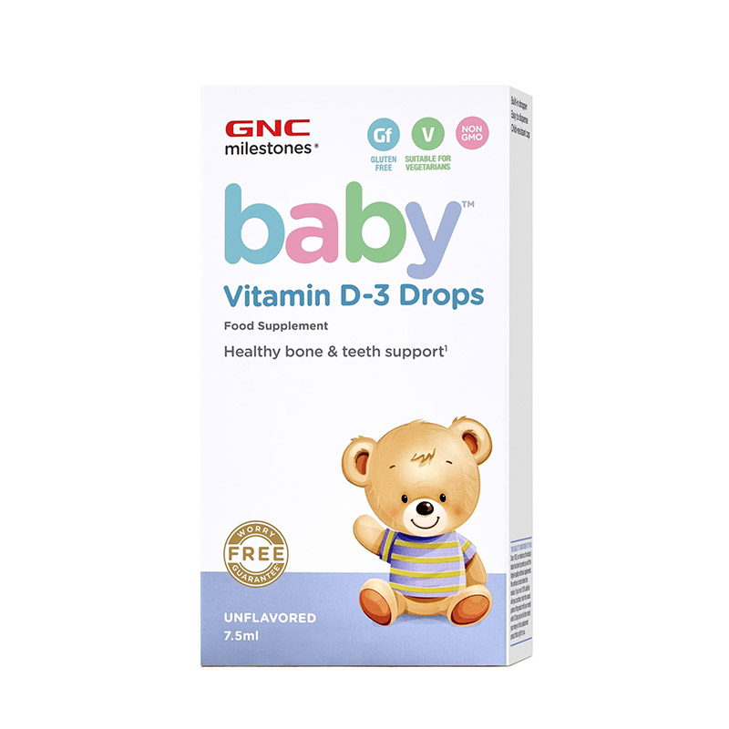 Baby Vitamin D-3 Drops, 7.5ml, GNC