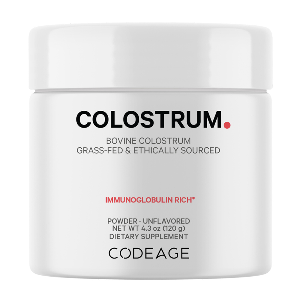 CodeAge Bovine Colostrum fara Aroma -pulb x 120g, GNC