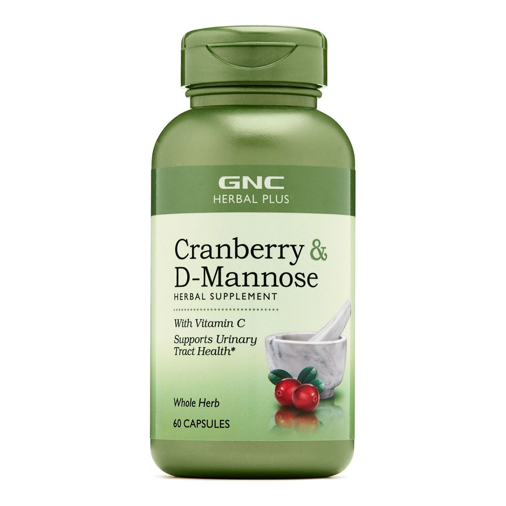 Cranberry Plus D-Mannose, 60 capsule, GNC