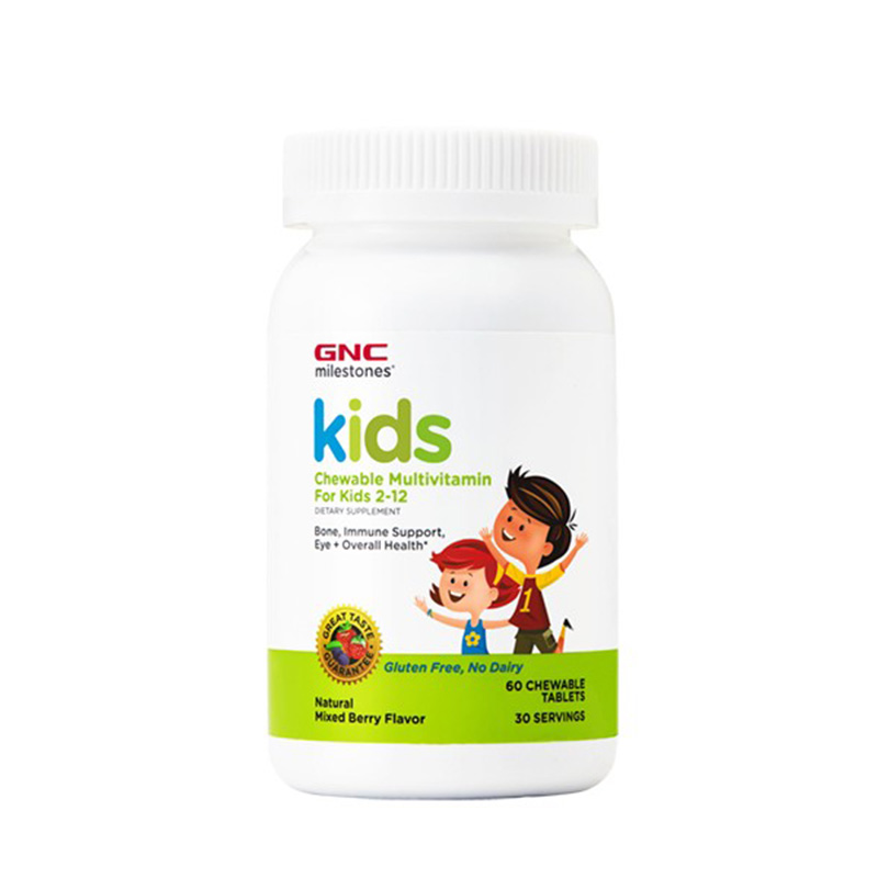 Multivitamine Kids Chewable, 60 tablete masticabile, GNC