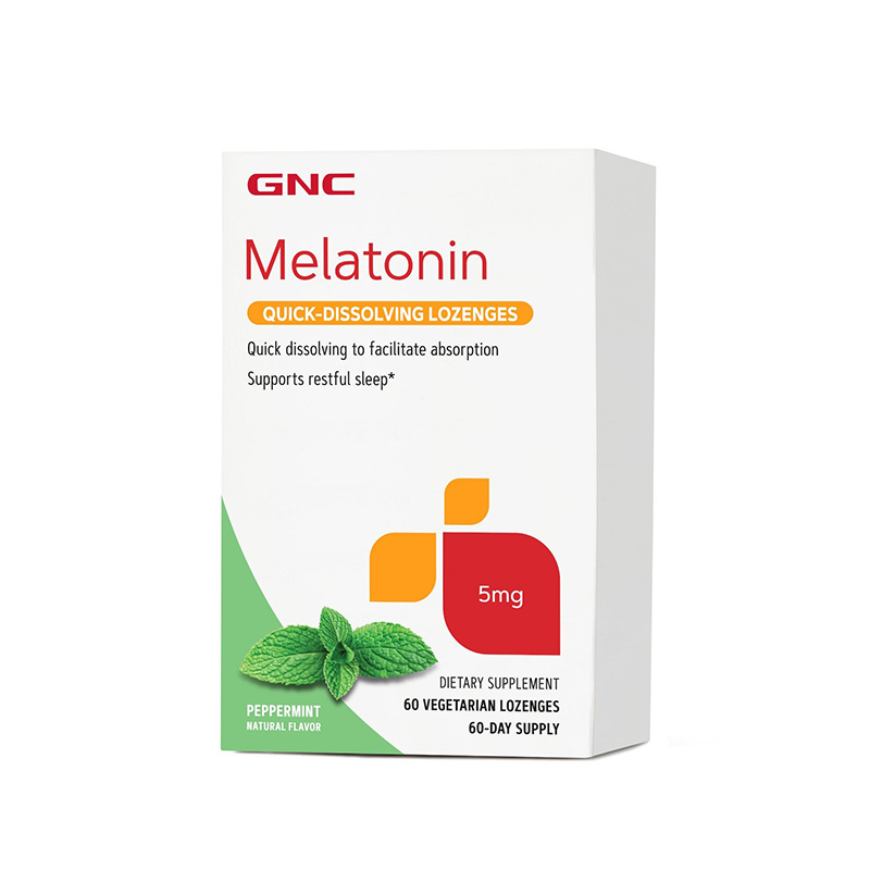 Melatonina 5 mg Quick Dissolving, 60 tablete, GNC