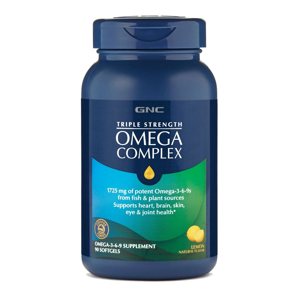 Triple Strength Omega Complex, 90 capsule, GNC