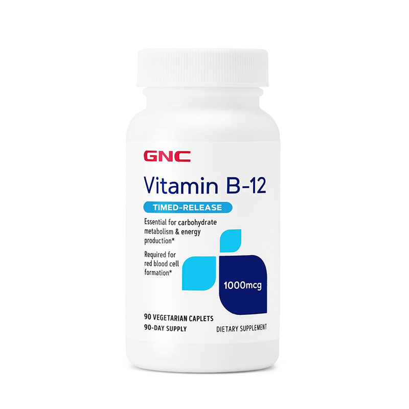 Vitamina B12 1000 mcg, 90 capsule, GNC