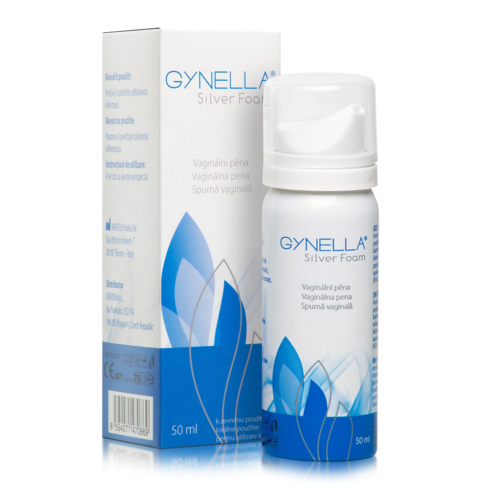 Spuma Gynella Sylver, 50 ml