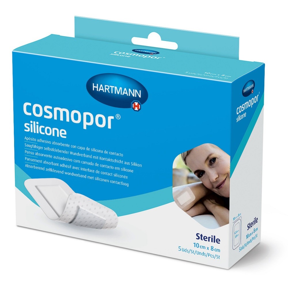 Hartmann Cosmopor Silicone 10/8cm x 5