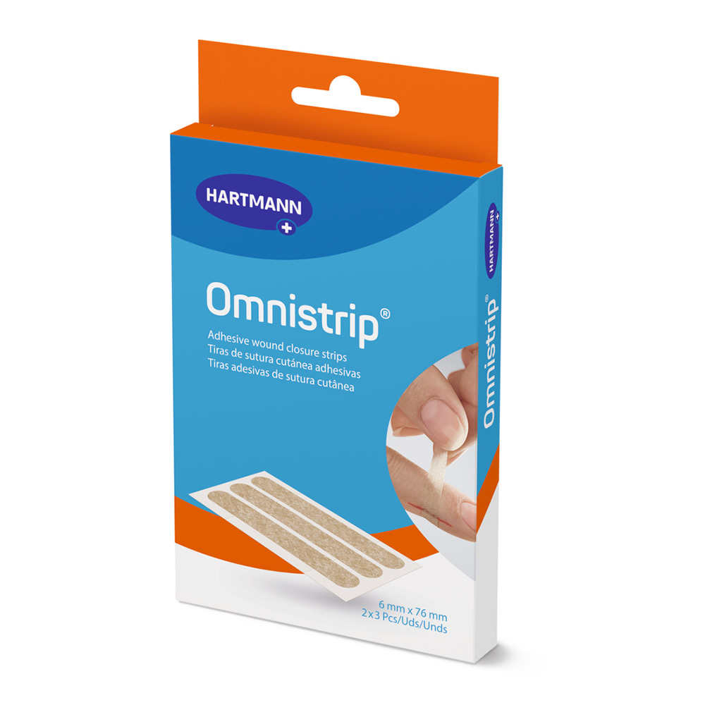 Plasturi Omnistrip 6mm/76mm, 6 buc, Hartmann
