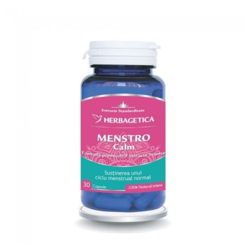 Menstro Calm, 30 capsule, Herbagetica