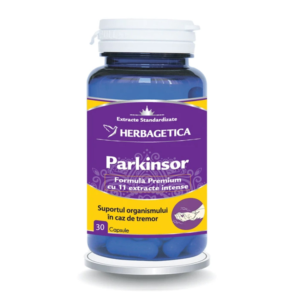 Parkinsor, 30 capsule, Herbagetica