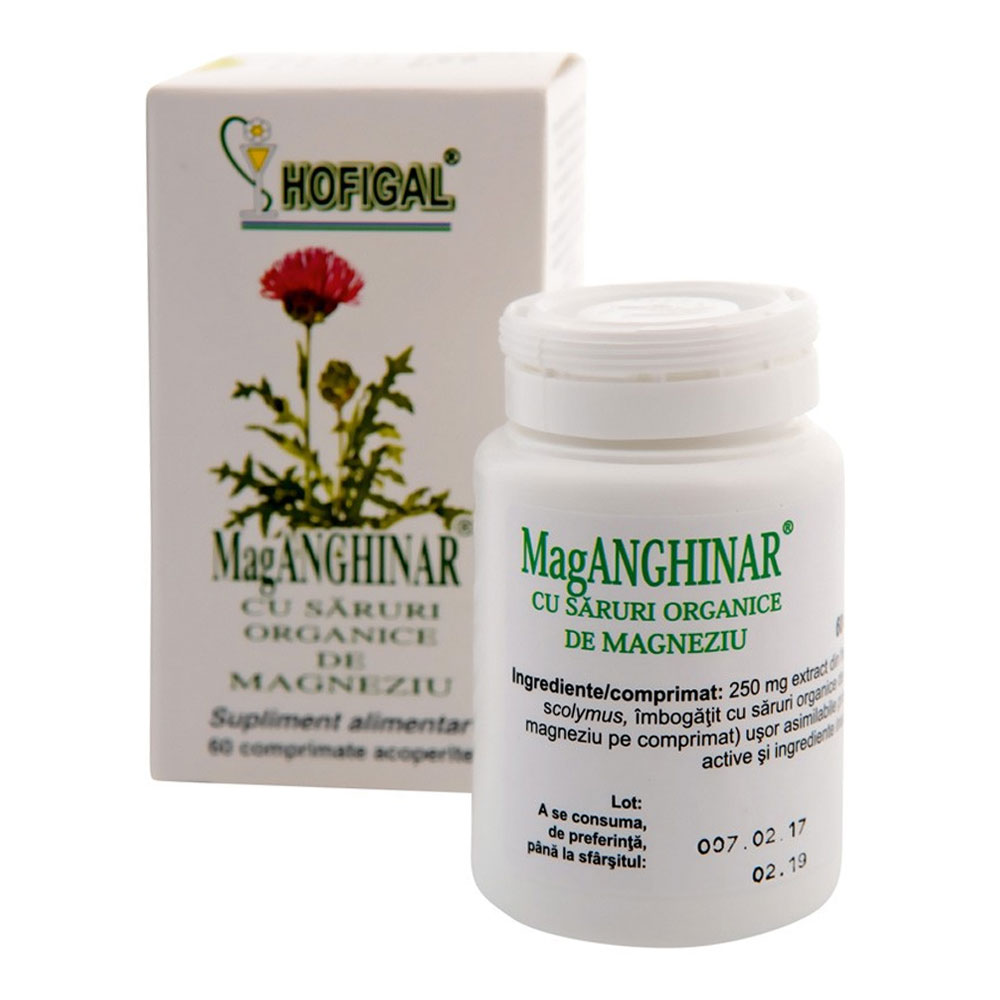 Mag-Anghinar, 60 comprimate, Hofigal