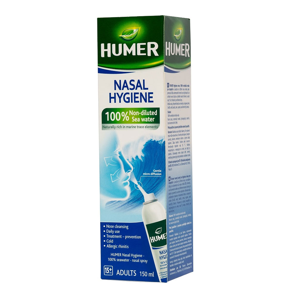 Spray Humer cu apa de mare pentru adulti, 150 ml, Urgo