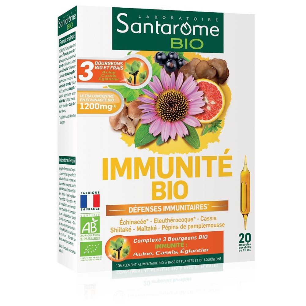 Immunite Bio, 20 x 10 ml, Santarome