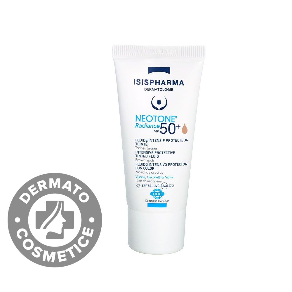 Isis Neotone Radiance Fluid Colorat SPF 50+ Medium x 30ml