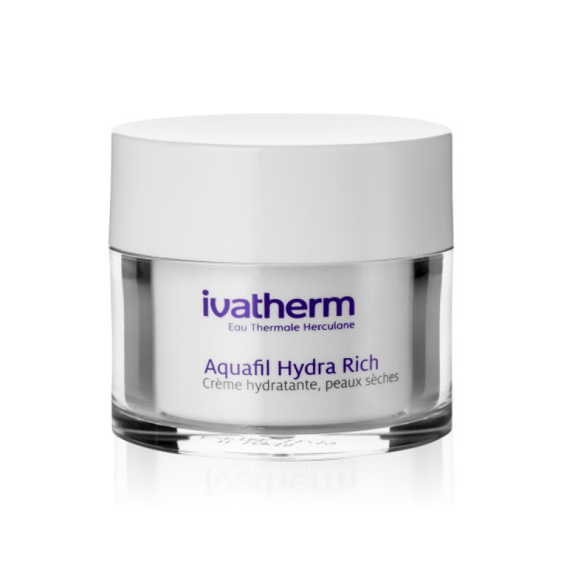 Crema hidratanta pentru piele uscata Aquafil Hydra Rich, 50ml, Ivatherm