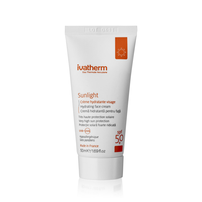 Ivatherm Sunlight Crema Fata SPF50+ x 50 ml