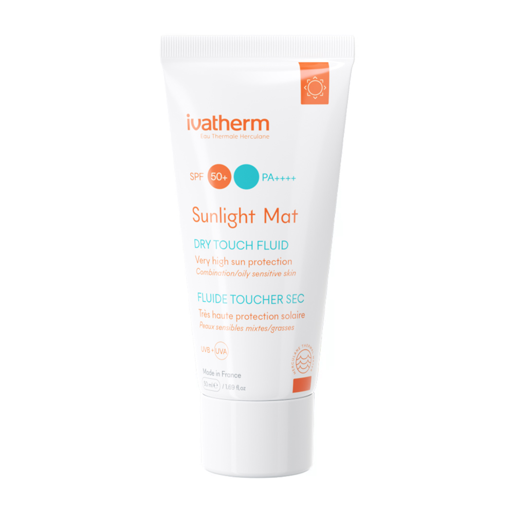 Crema Hidratanta SPF50+ Sunlight Mat, 50ml, Ivatherm