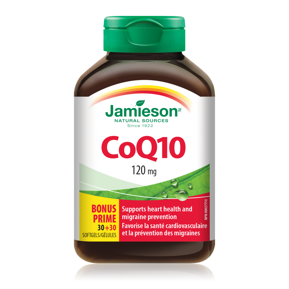 Jamieson Coenzima Q10 120 mg capsule x 60