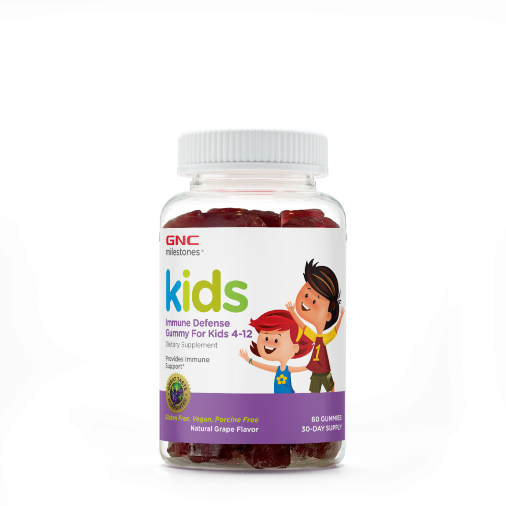 Jeleuri Milestones Kids Immune Defence Gummy, 60 buc, GNC