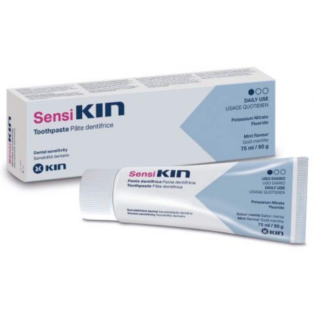 Pasta de dinti pentru hipersensibilitate dentara SensiKin, 75 ml, Kin