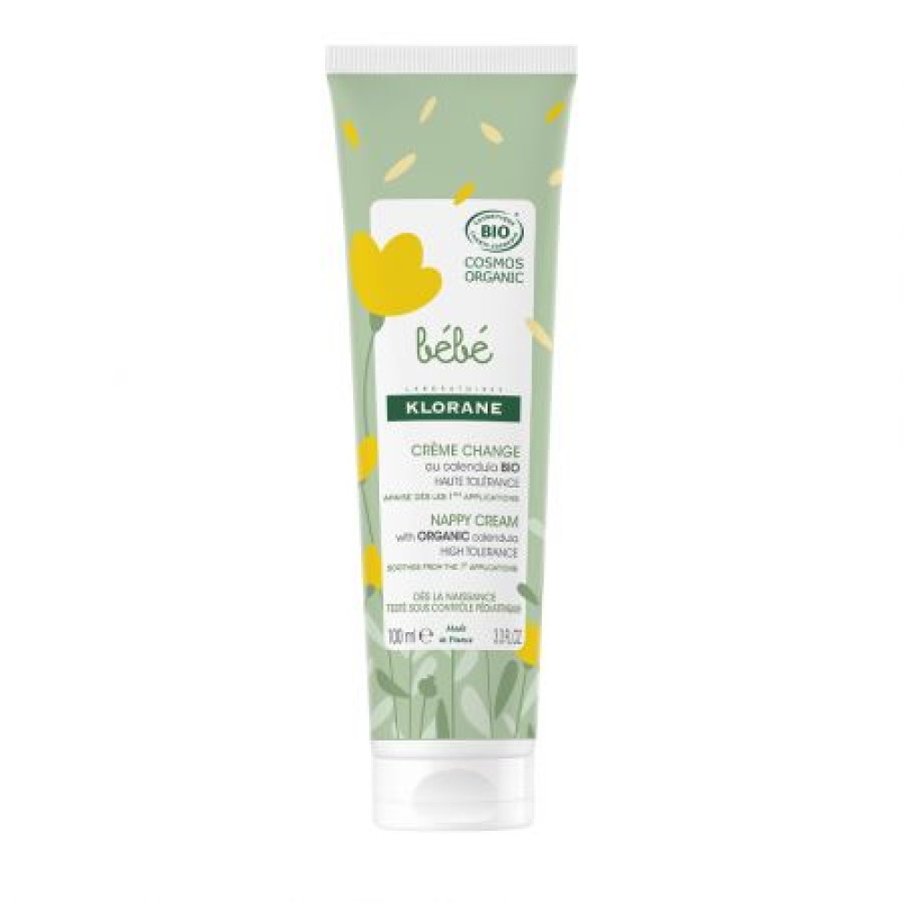 Klorane Bebe Crema Impotriva Iritatiilor de Scutec Bio, 100ml