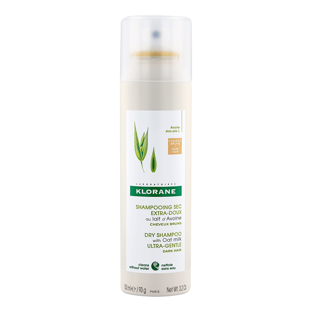 Sampon uscat nuntator cu lapte de ovaz, 150 ml, Klorane