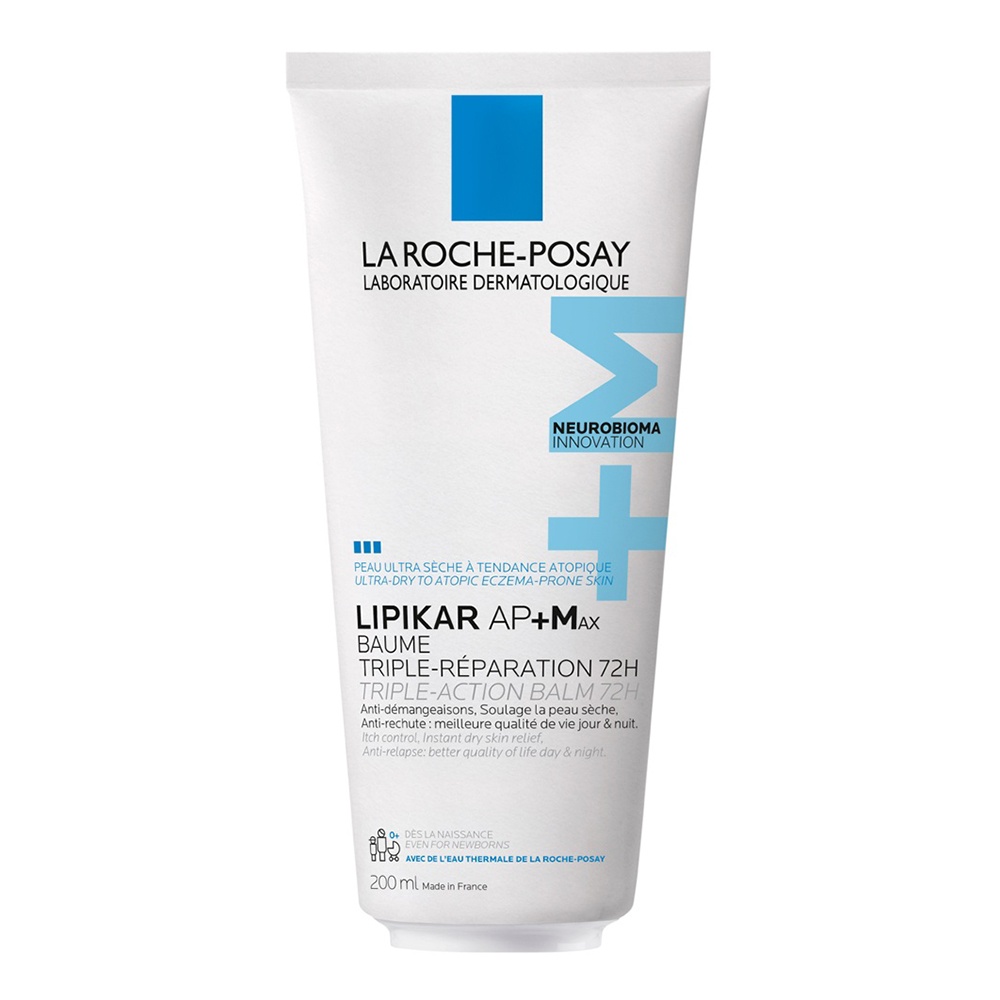 Balsam cu Tripla Actiune 72H Lipikar Baume AP+ Max, 200ml, La Roche Posay