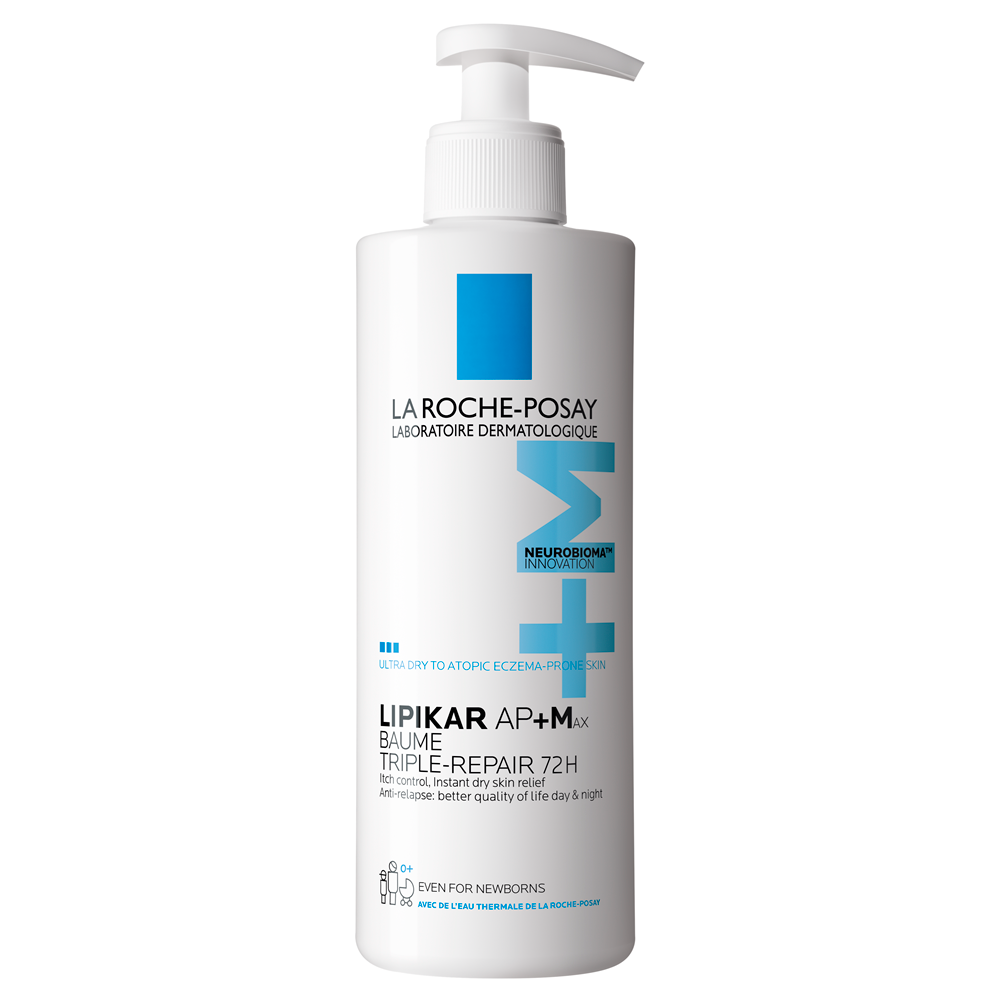 Balsam cu Tripla Actiune 72H Lipikar Baume AP+ Max, 400ml, La Roche Posay