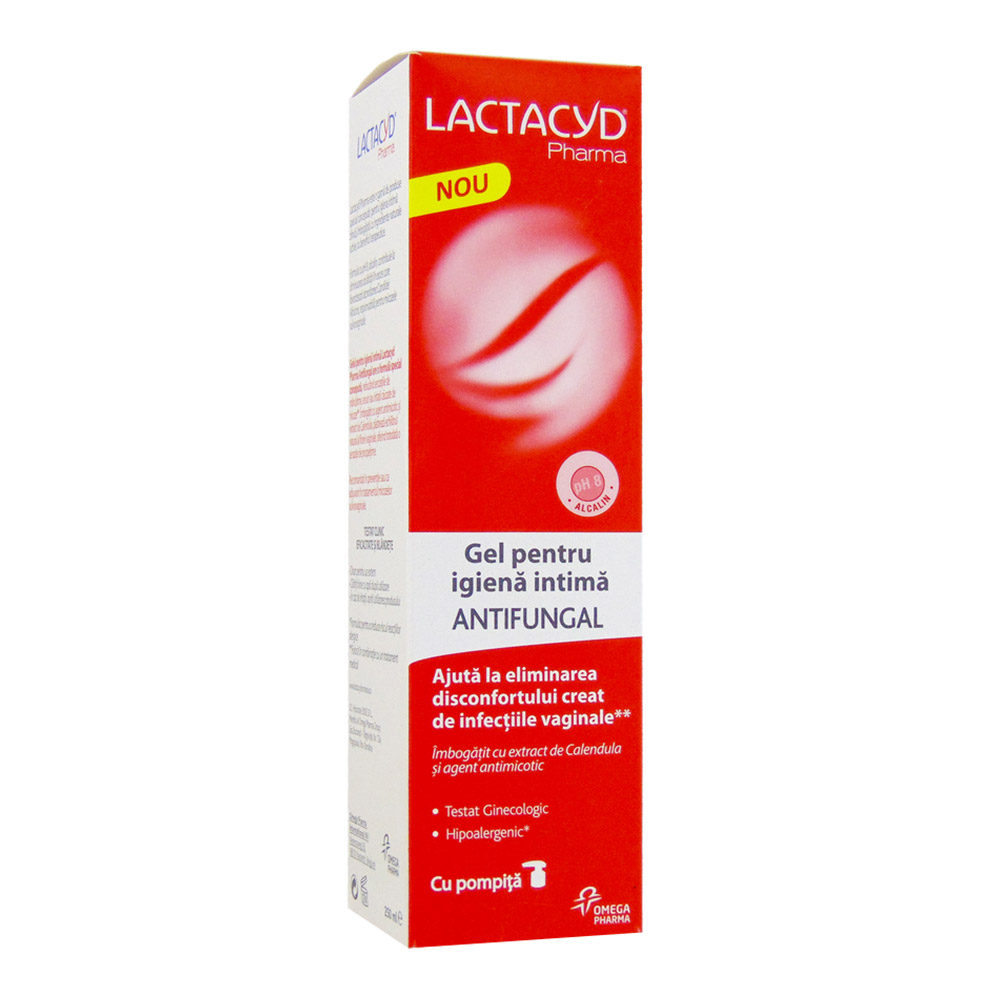 Gel pentru igiena intima Antifungical, 250 ml, Lactacyd