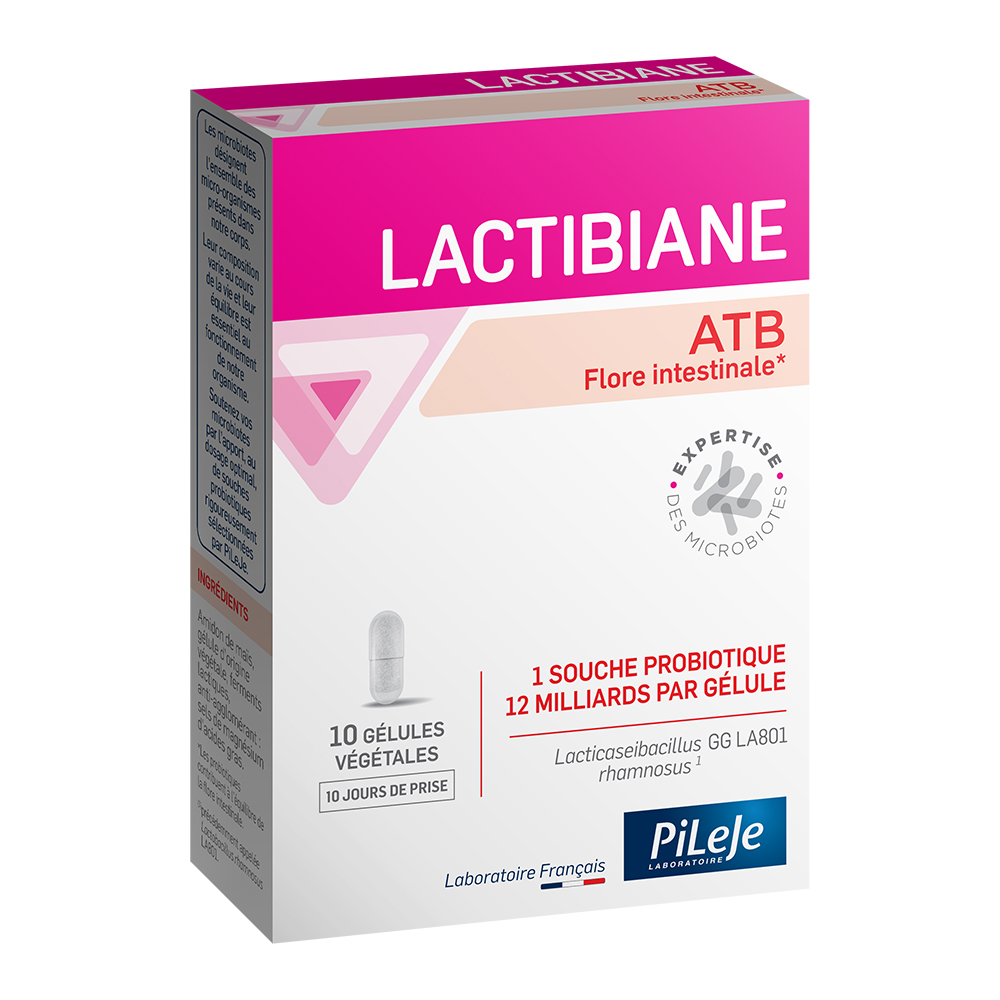 Lactibiane ATB, 10 capsule vegetale, Pileje