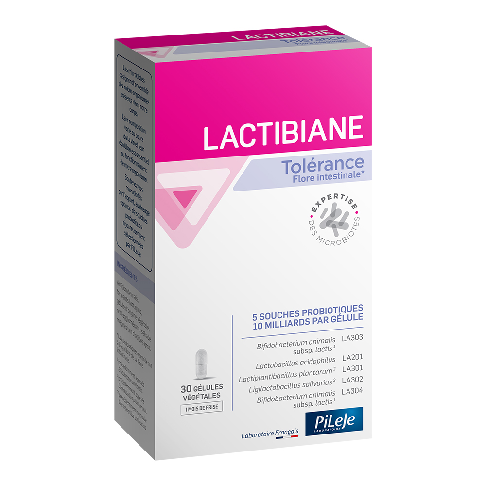 Lactibiane Tolerance, 30 capsule, PiLeje